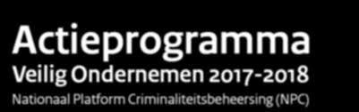 Actieprogramma Veilig Ondernemen 2017-2018