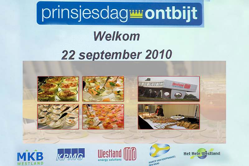 MKB Westland prinsjesdagontbijt 22 september 2010