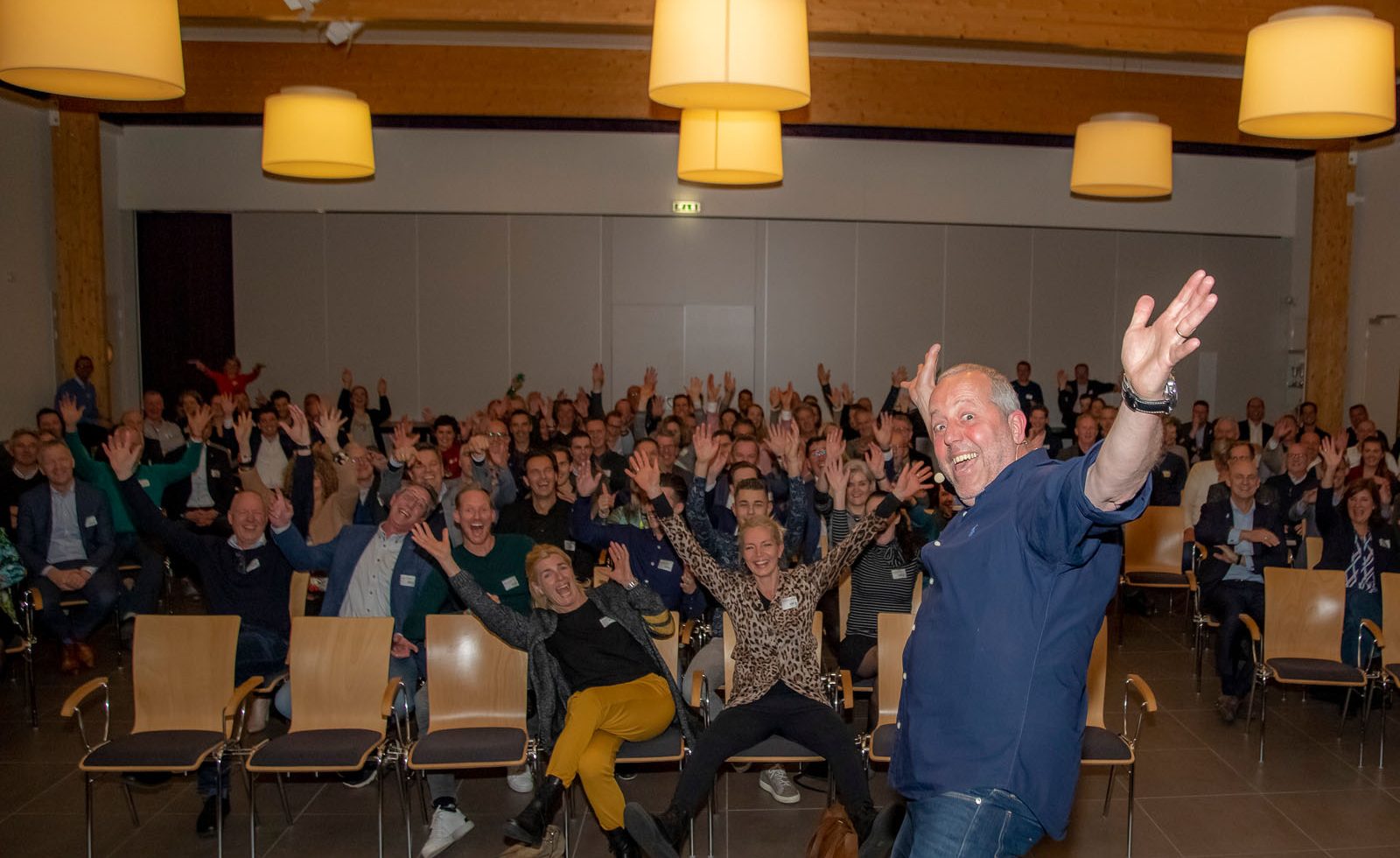 Op zoek naar het “kwispelsignaal” tijdens stormachtige Lenteborrel