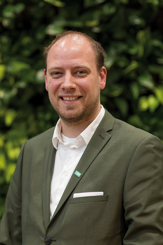 Fractievoorzitter Benjamin Hofland, D66 Westland