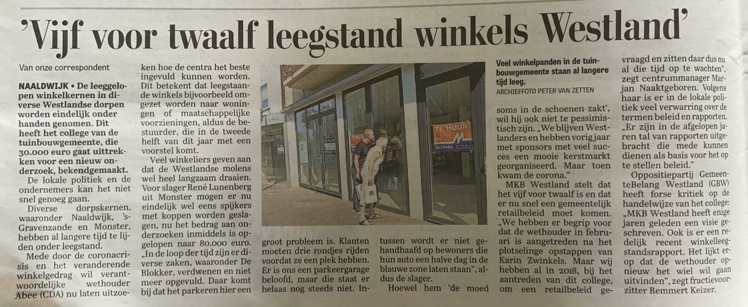Retailvisie & Detailhandebeleid