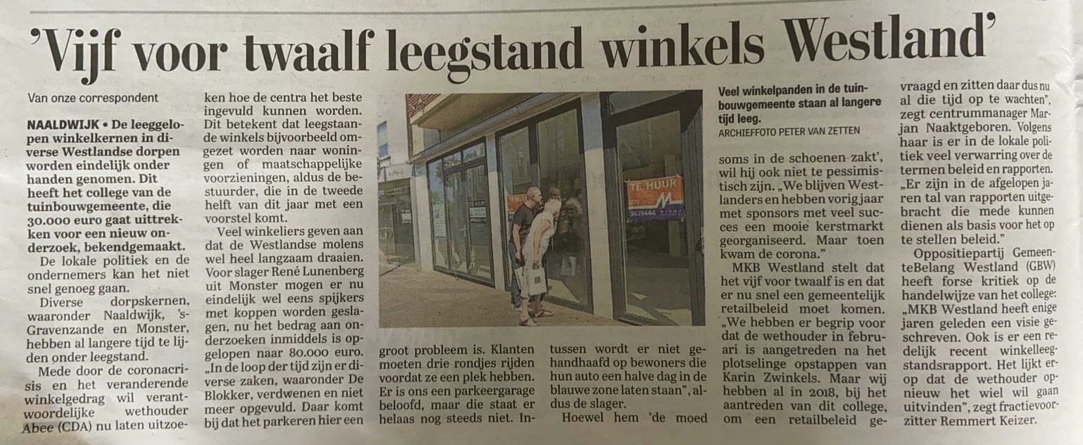 Retailvisie & Detailhandebeleid