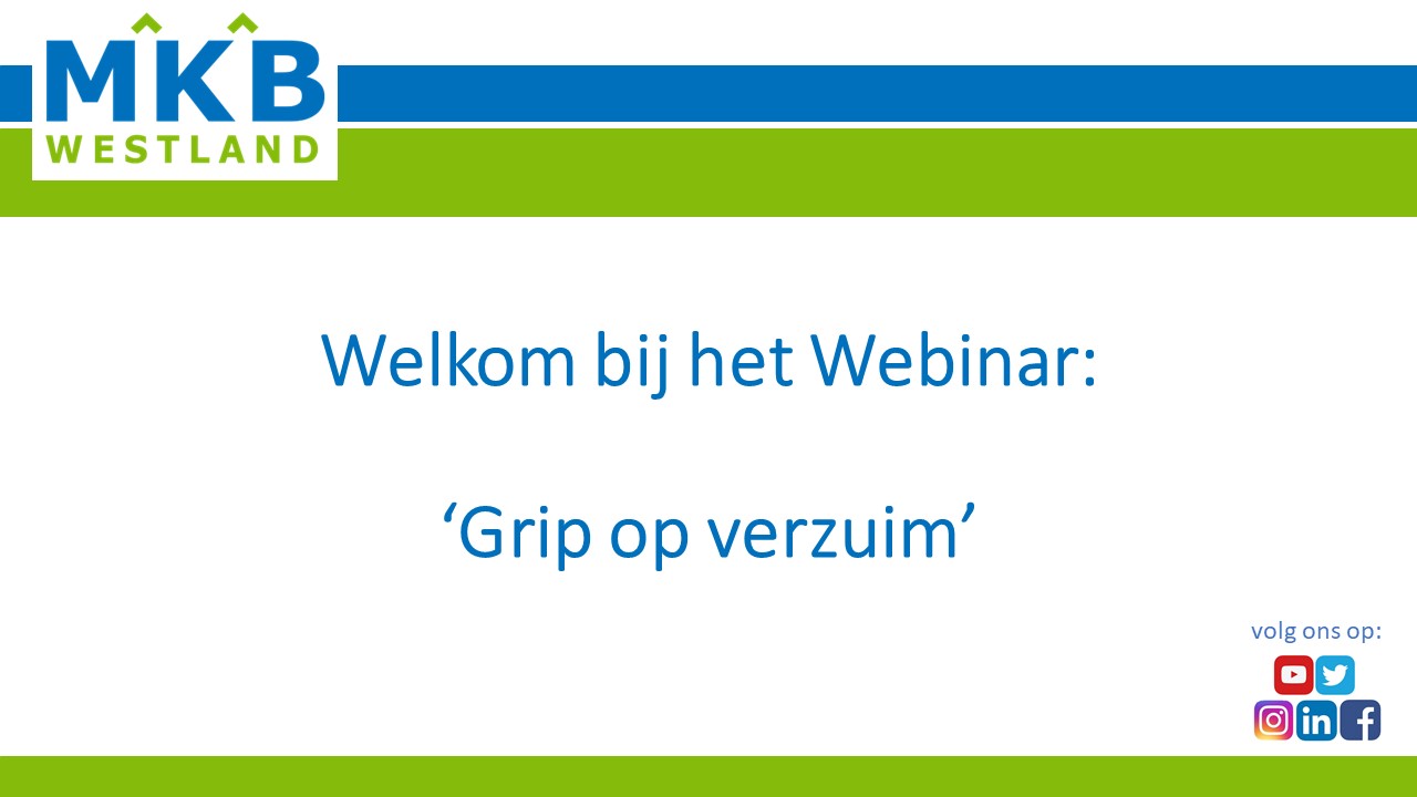 Verslag webinar ‘Grip op verzuim’