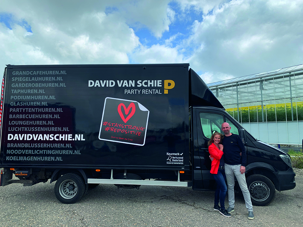 NIEUWE LEDEN: David en Renee van Schie