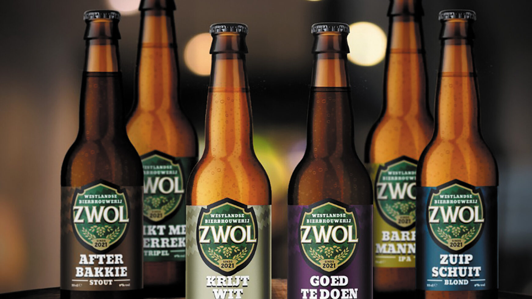 Regio nieuws: Westlandse Bierbrouwerij ZWOL brengt Krijtwit uit