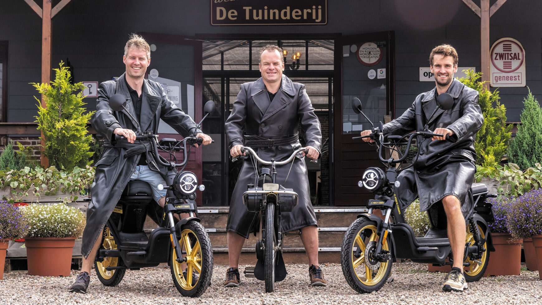 De Tuinderij vervangt Solex snorfiets voor E-Puch