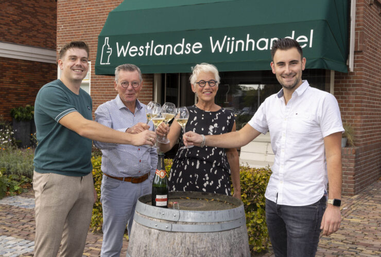 Jonge Westlanders zetten Westlandse Wijnhandel voort
