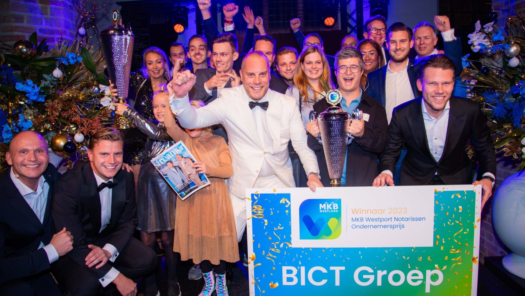 BICT Groep wint de 17e editie van de MKB Westport Notarissen Ondernemersprijs 2023