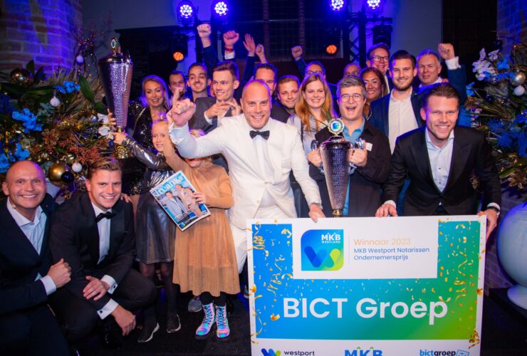 BICT Groep wint de 17e editie van de MKB Westport Notarissen Ondernemersprijs 2023