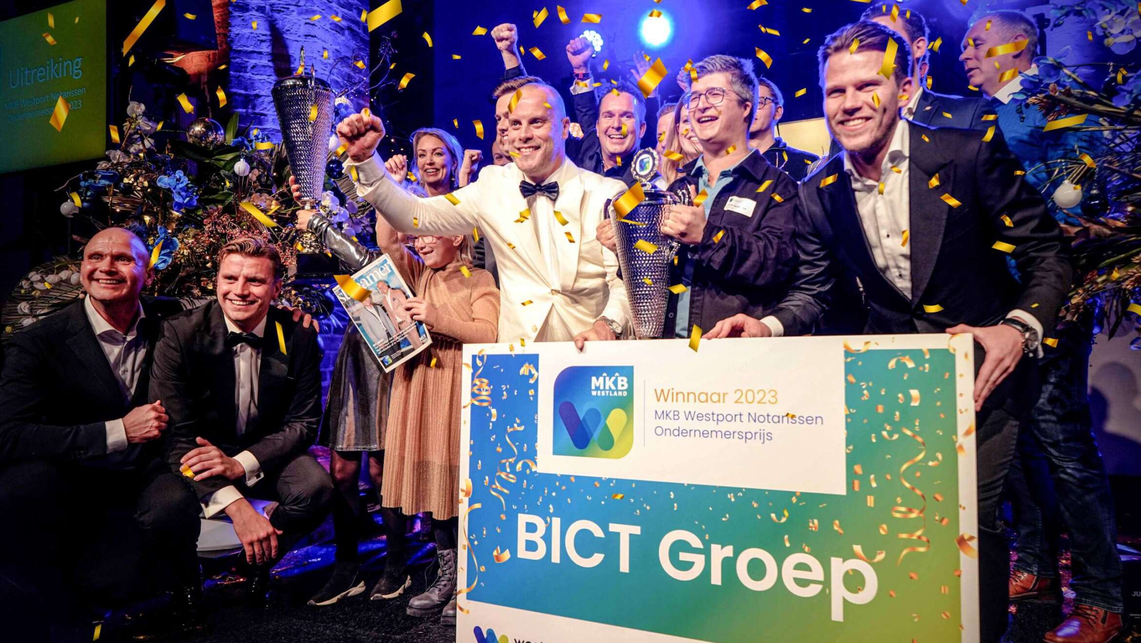 BICT Groep wint de 17e editie van de MKB Westport Notarissen Ondernemersprijs 2023