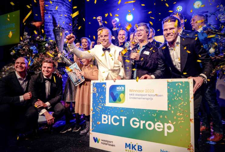 BICT Groep wint de 17e editie van de MKB Westport Notarissen Ondernemersprijs 2023