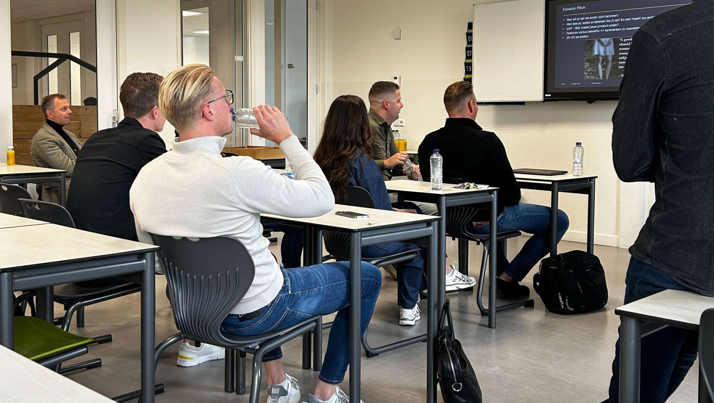 Pitchtraining voor Genomineerden Ondernemersprijs – door EY