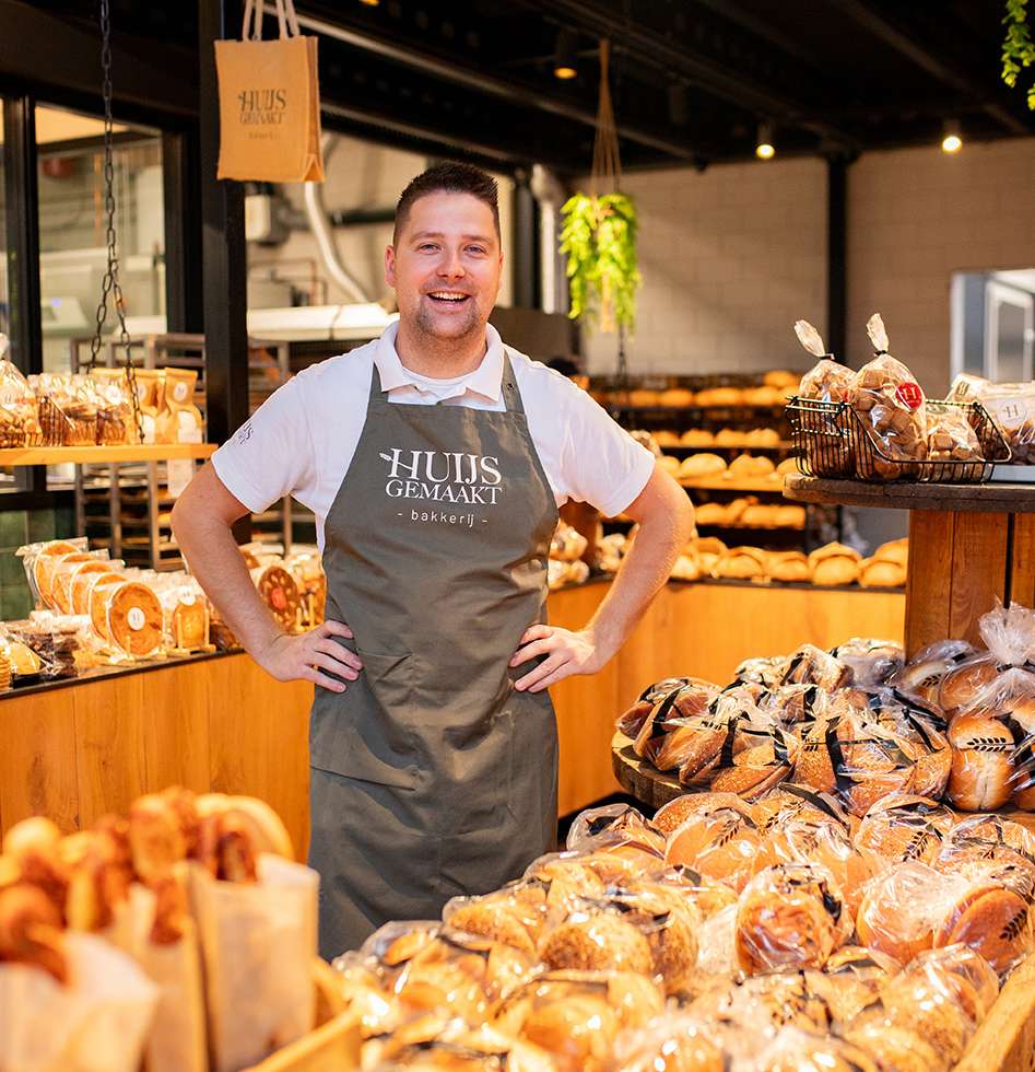 Kris Huijsman van Bakkerij Huijsgemaakt: ‘Tijd is smaak’