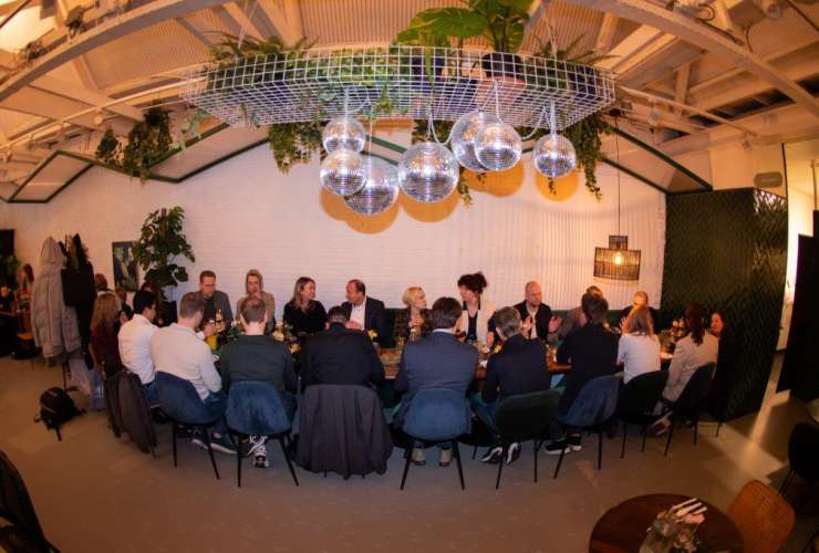 Geslaagde ledenlunch bij NON Bar
