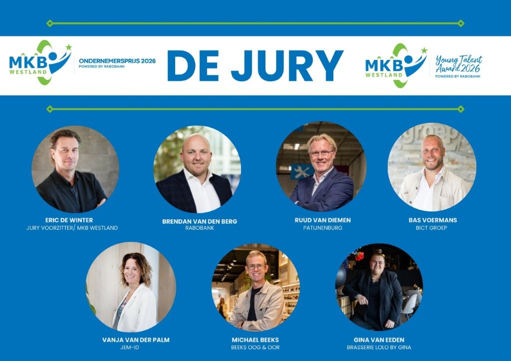 Jury MKB Westland Ondernemersprijs & Young Talent Award