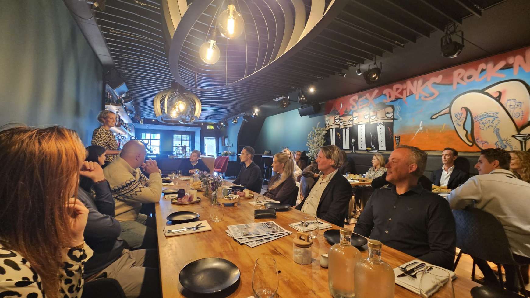 Ledenlunch bij De Keizer Restobar, Honselersdijk