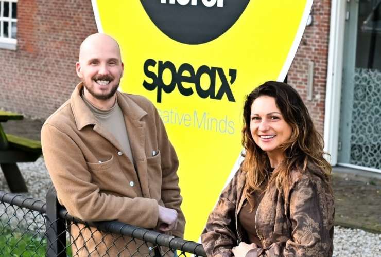 Nieuwe leden Bart van Dijk en Linda van Rijn-van Holstein van SPEAX