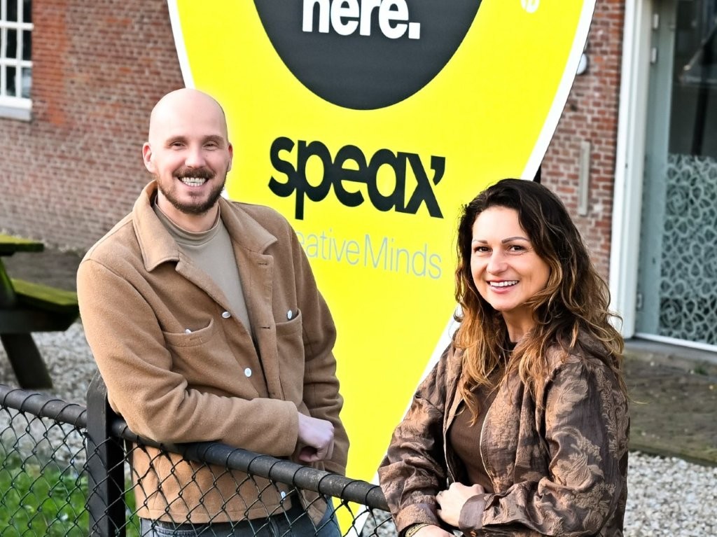 Nieuwe leden Bart van Dijk en Linda van Rijn-van Holstein van SPEAX